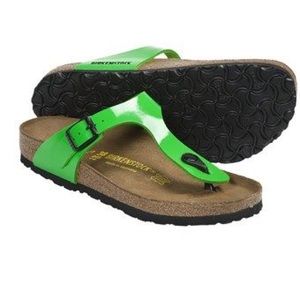 Birkenstock Neon Green Geizh Sandals